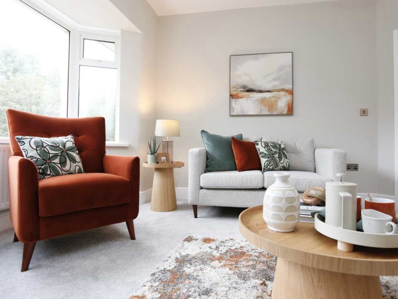 Eye-catching property staging to sell