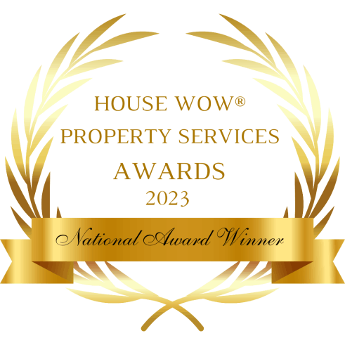 Winner of House Wow Property Services Awards 2022 and 2023