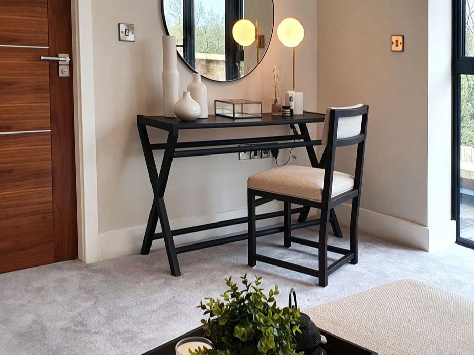 show home dressing area